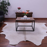Thumbnail for Beige Natural Cowhide Rug