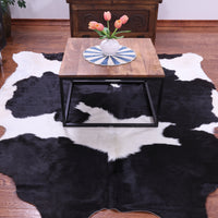 Thumbnail for Black & White Natural Cowhide Rug