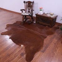 Thumbnail for Brown Natural Cowhide Rug