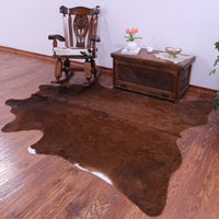 Thumbnail for Brown Natural Cowhide Rug