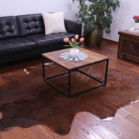 Thumbnail for Brown Natural Cowhide Rug