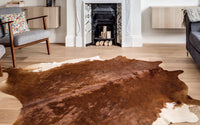 Thumbnail for Brown Natural Cowhide Rug