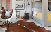 Thumbnail for Brown Natural Cowhide Rug