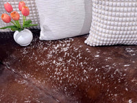 Thumbnail for Brown Salt & Pepper Natural Cowhide Rug