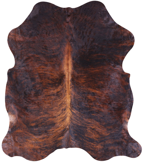 Brindle Natural Cowhide Rug - Large 6'10