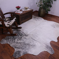Thumbnail for Grey Brindle Natural Cowhide Rug