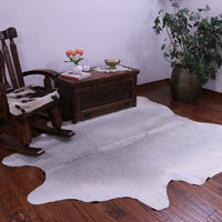 Thumbnail for Grey Natural Cowhide Rug