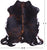 Tricolor Natural Cowhide Rug - X-Large 7'1"H x 6'6"W