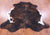 Tricolor Natural Cowhide Rug - Large 6'11"H x 6'5"W