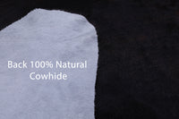Thumbnail for Dark Brown Natural Cowhide Rug - Large 6'6