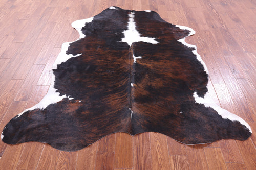 Tricolor Natural Cowhide Rug - X-Large 7'4