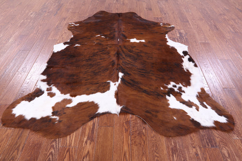 Tricolor Natural Cowhide Rug - Large 6'10