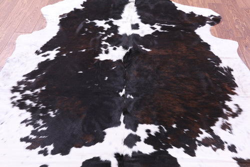 Tricolor Natural Cowhide Rug - X-Large 7'1