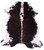 Tricolor Natural Cowhide Rug - X-Large 7'0"H x 6'4"W