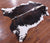 Tricolor Natural Cowhide Rug - X-Large 7'0"H x 6'4"W