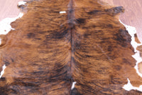 Thumbnail for Brindle Natural Cowhide Rug - X-Large 7'0