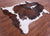 Tricolor Natural Cowhide Rug - X-Large 7'6"H x 6'6"W