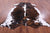 Tricolor Natural Cowhide Rug - X-Large 7'5"H x 6'10"W