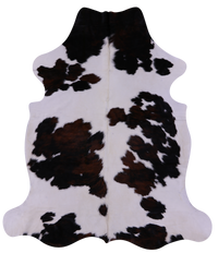 Thumbnail for Tricolor Natural Cowhide Rug - X-Large 7'6