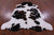 Tricolor Natural Cowhide Rug - X-Large 7'6"H x 6'4"W