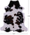 Tricolor Natural Cowhide Rug - X-Large 7'6"H x 6'4"W
