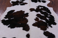 Thumbnail for Tricolor Natural Cowhide Rug - X-Large 7'6