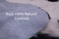 Thumbnail for Tricolor Natural Cowhide Rug - Large 6'9