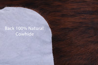 Thumbnail for Brindle Natural Cowhide Rug - Large 6'8