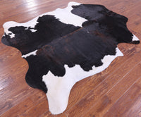 Thumbnail for Tricolor Natural Cowhide Rug - X-Large 7'6