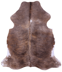 Thumbnail for Light Brindle Natural Cowhide Rug - X-Large 7'6
