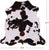 Tricolor Natural Cowhide Rug - Large 6'7"H x 6'5"W