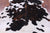 Tricolor Natural Cowhide Rug - X-Large 7' 4"H x 6' 4"W