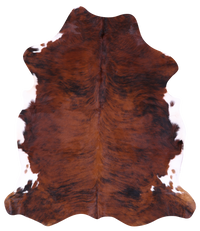 Thumbnail for Brindle Natural Cowhide Rug - X-Large 7'2