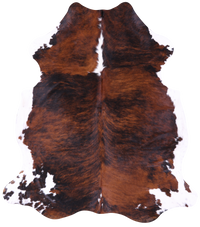 Thumbnail for Brindle Natural Cowhide Rug - X-Large 7'7
