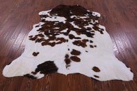 Thumbnail for Tricolor Natural Cowhide Rug - X-Large 7'0