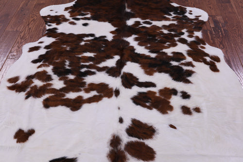 Tricolor Natural Cowhide Rug - X-Large 7'0