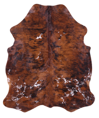 Thumbnail for Brindle Natural Cowhide Rug - X-Large 7' 0