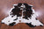 Tricolor Natural Cowhide Rug - Large 6'7"H x 6'6"W