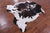 Tricolor Natural Cowhide Rug - Large 6'7"H x 6'6"W