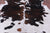 Tricolor Natural Cowhide Rug - Large 6'7"H x 6'6"W