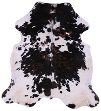 Thumbnail for Tricolor Natural Cowhide Rug - Large 6'10