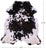 Tricolor Natural Cowhide Rug - Large 6'10"H x 6'2"W