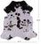 Tricolor Natural Cowhide Rug - Medium 6' 2"H x 5' 7"W