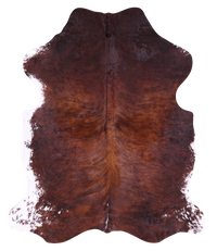 Thumbnail for Brindle Natural Cowhide Rug - X-Large 7' 0