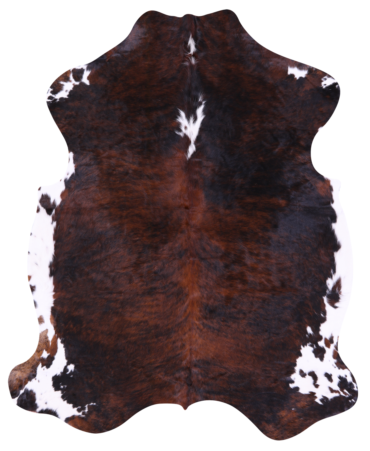Brindle Natural Cowhide Rug - X-Large 7'2"H x 6'0"W