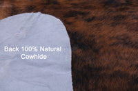 Thumbnail for Brindle Natural Cowhide Rug - X-Large 7'2