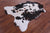 Tricolor Natural Cowhide Rug - Large 6'7"H x 5'3"W