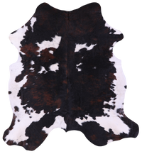 Thumbnail for Tricolor Natural Cowhide Rug - X-Large 7'0