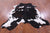 Tricolor Natural Cowhide Rug - X-Large 7'0"H x 6'5"W