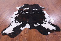 Thumbnail for Tricolor Natural Cowhide Rug - X-Large 7'0